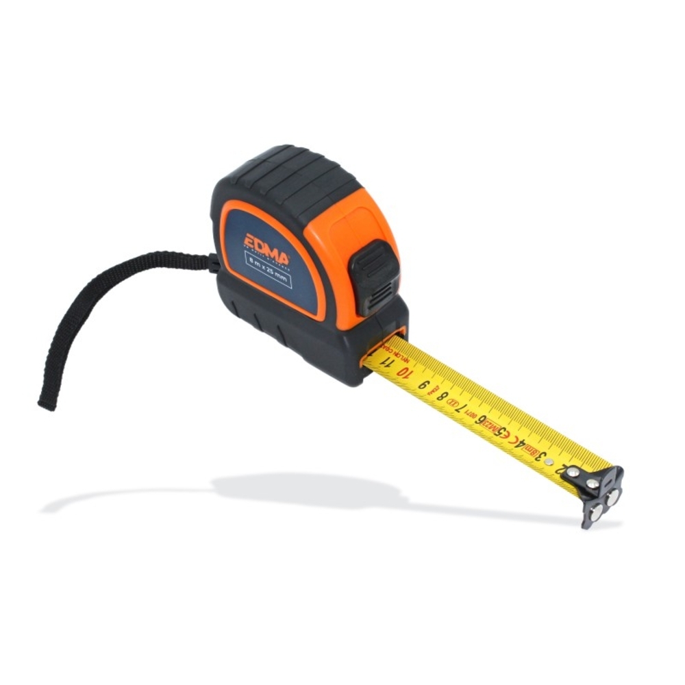 MÈTRE RUBAN MAGNÉTIQUE - 8 m x 25 mm -  EDMA - 175855