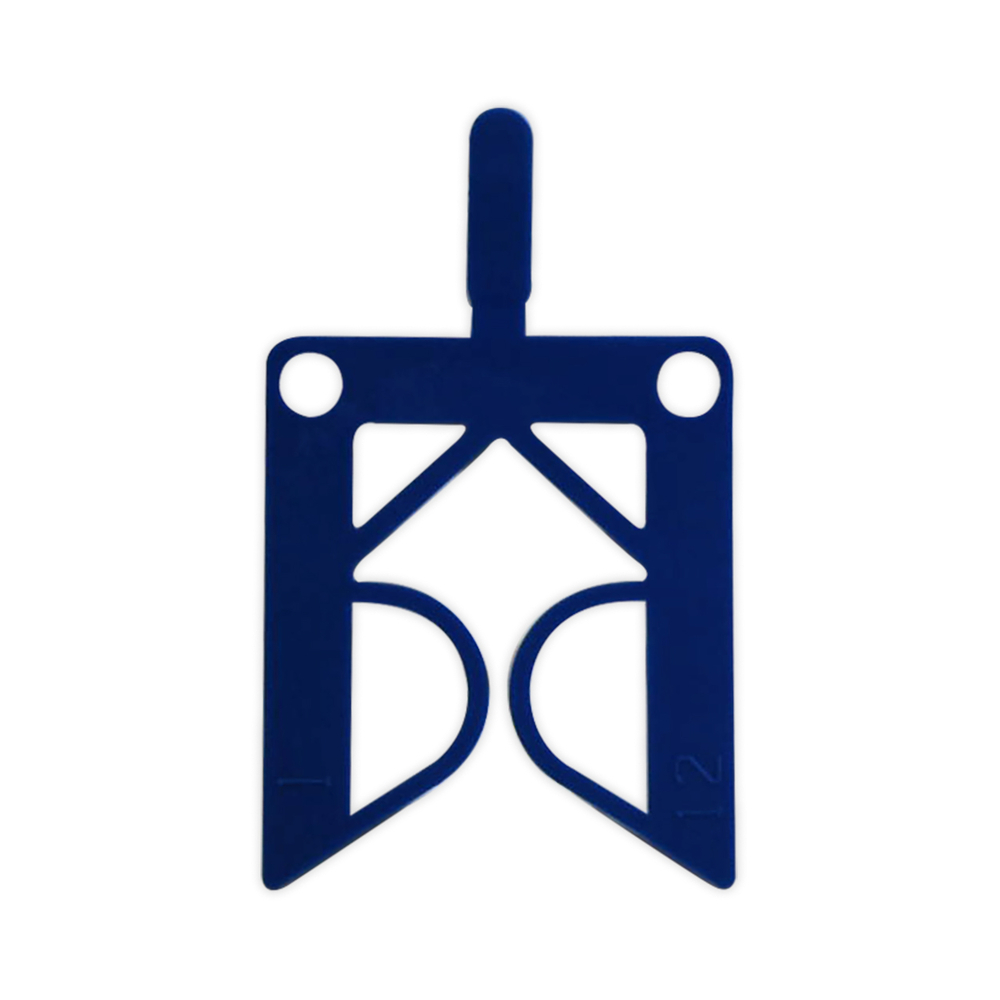 CALE FOURCHETTE - 33 x 40 x 1 mm x 1000 pcs - EDMA - 185155