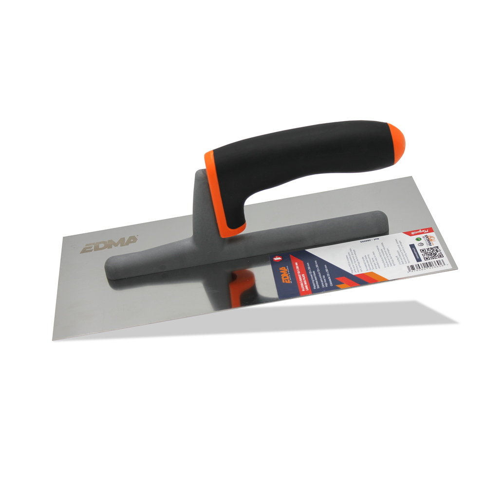 PLATOIR À ENDUIT LAME INOX PLATE -  EDMA - 266055