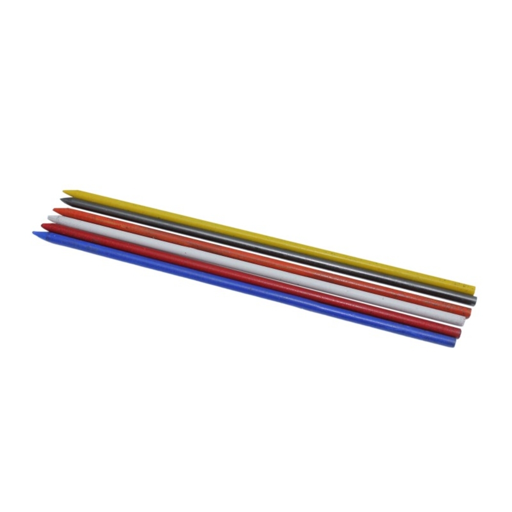 MINE COULEUR POUR CRAYON DE CHANTIER - x 6 pcs - EDMA - 283355