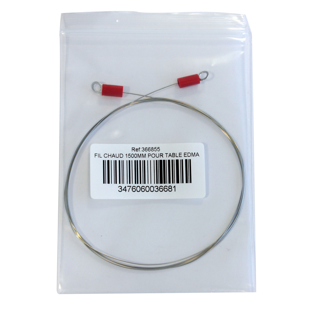 FIL DE RECHANGE 1500 MM POUR TABLE DE DÉCOUPE AU FIL CHAUD - EDMA - 366855