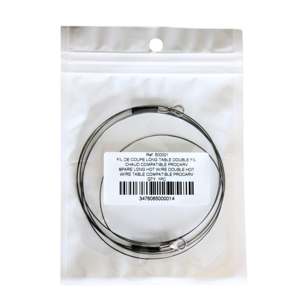 FIL COUPE LONG TABLE DBLE FIL CHAUD COMPATIBLE PROCARV - EDMA - 500001