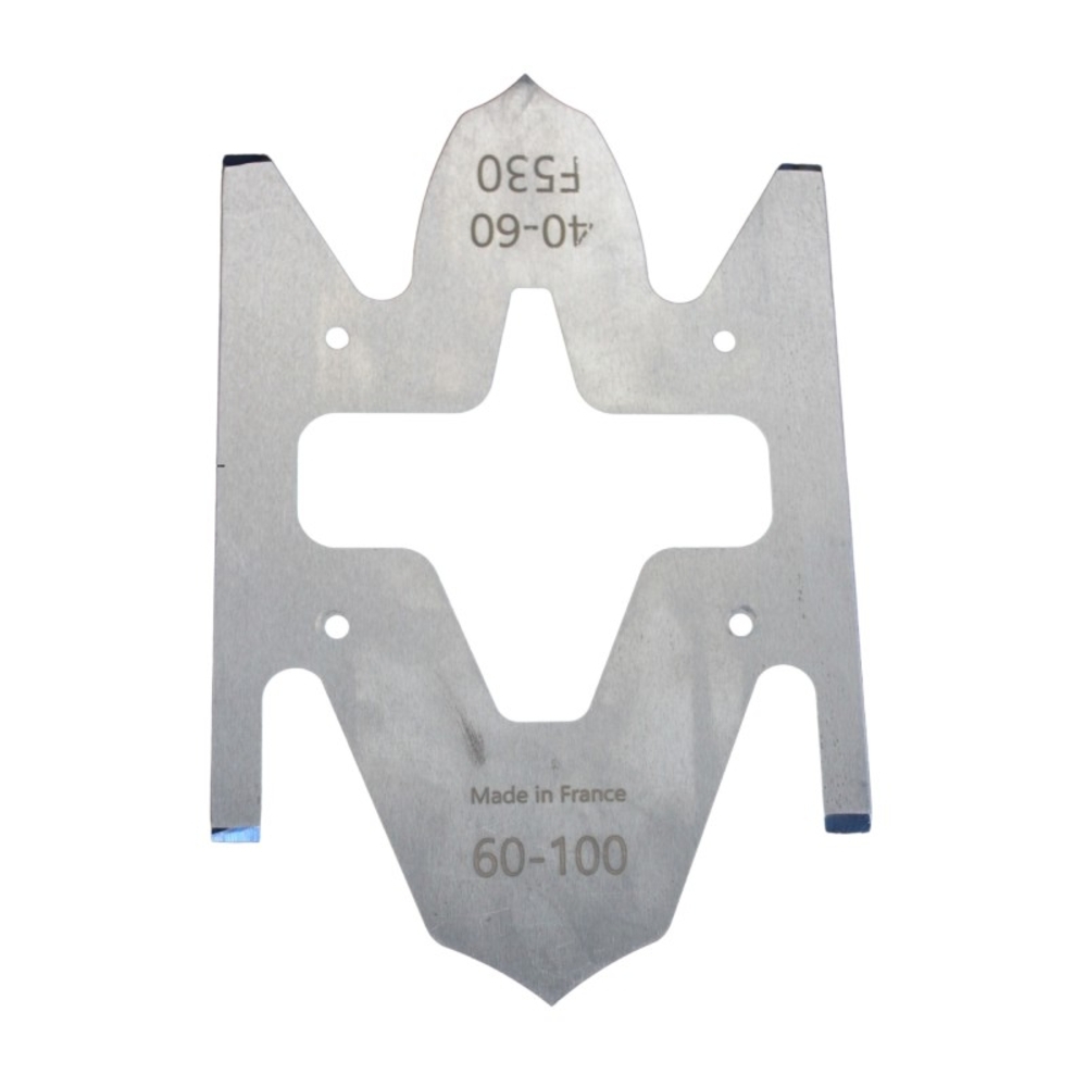 LAME DOUBLE DE RECHANGE POUR GUILLOTINE PROFILCUT MEGA -  EDMA - 506583