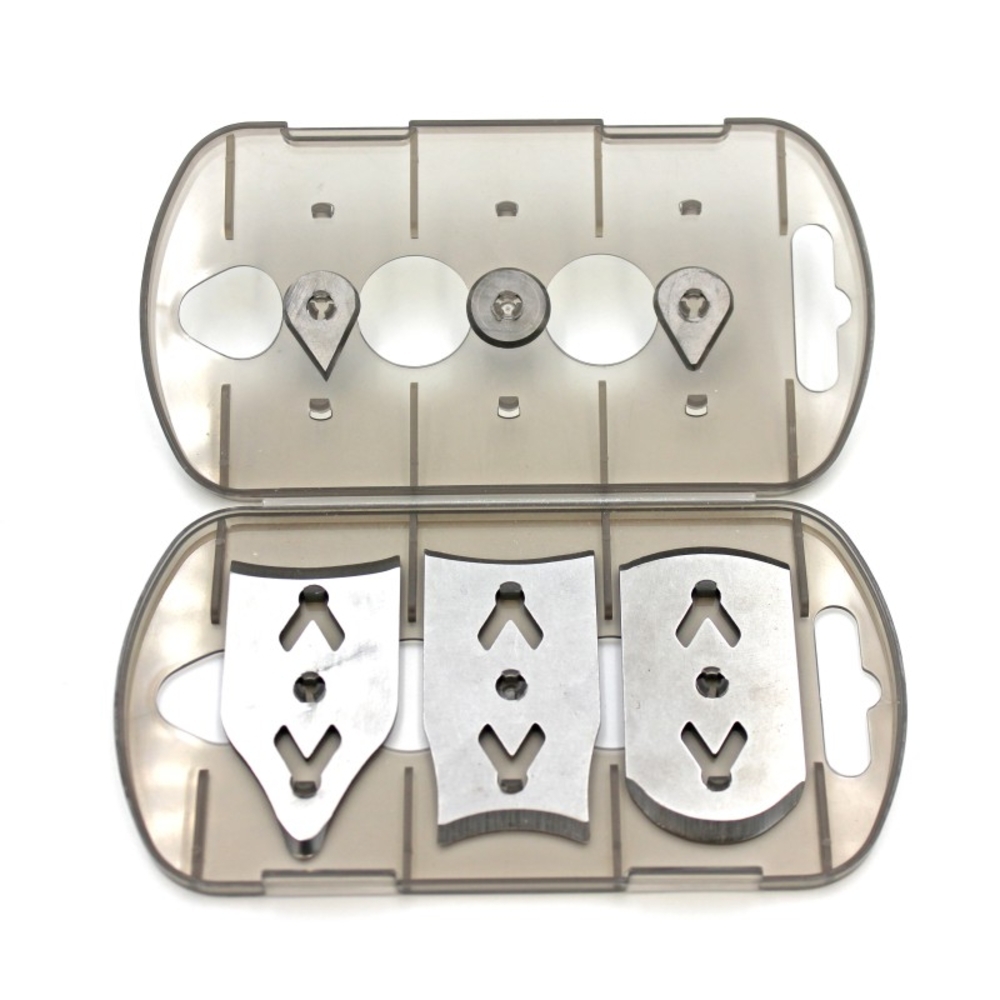 LAME DE RECHANGE GRATTOIR DE PRÉCISION - x 6 pcs -  EDMA - 527791