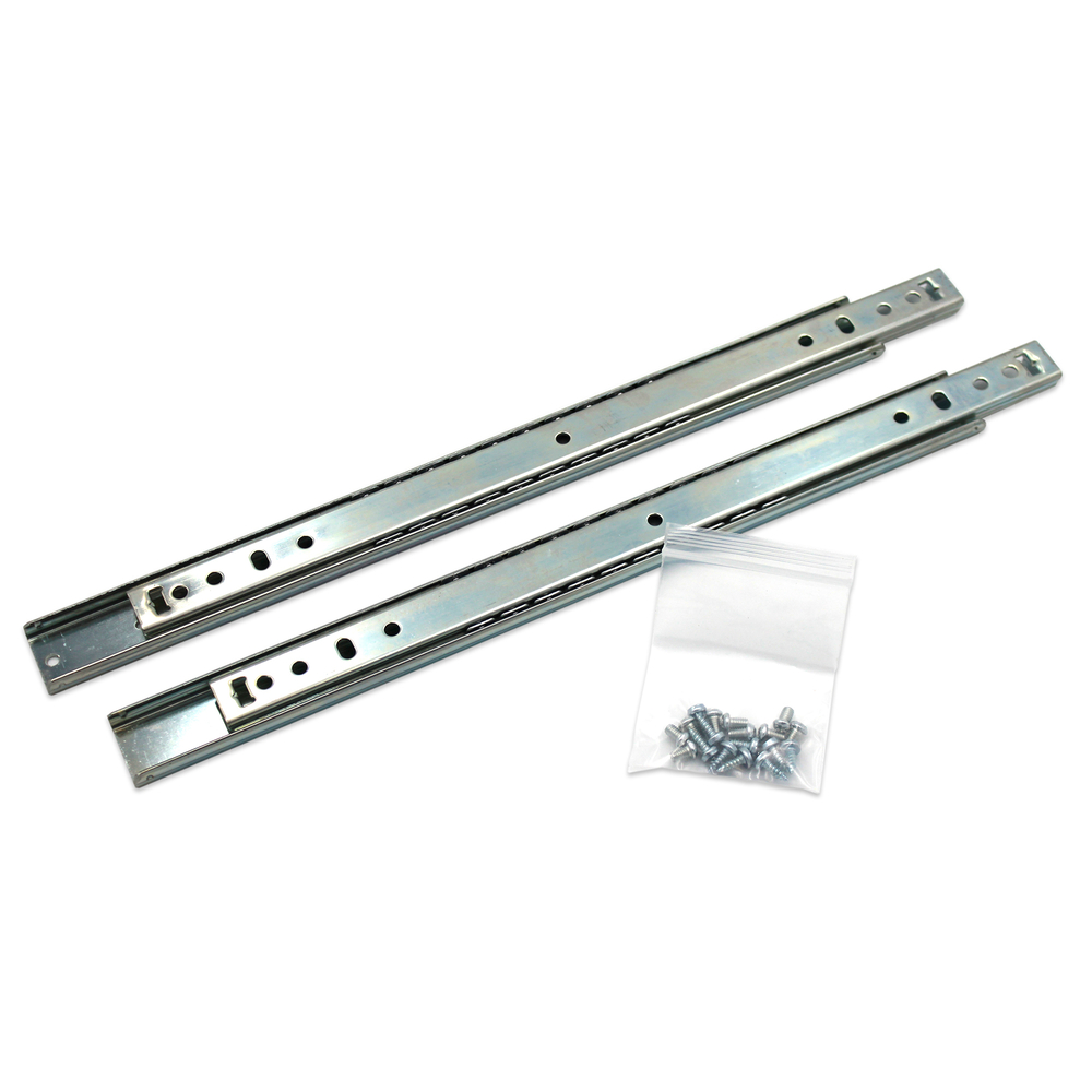 SET 2 GLISSIERES + VIS TABLE 366955 SAC -  EDMA - 536690
