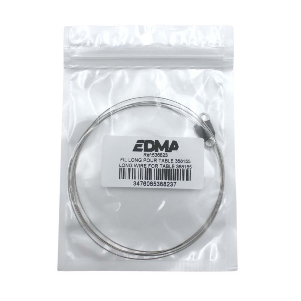 FIL DE COUPE DE RECHANGE 1430 MM POUR TABLE DE DÉCOUPE DOUBLE FIL CHAUD -  EDMA - 536823