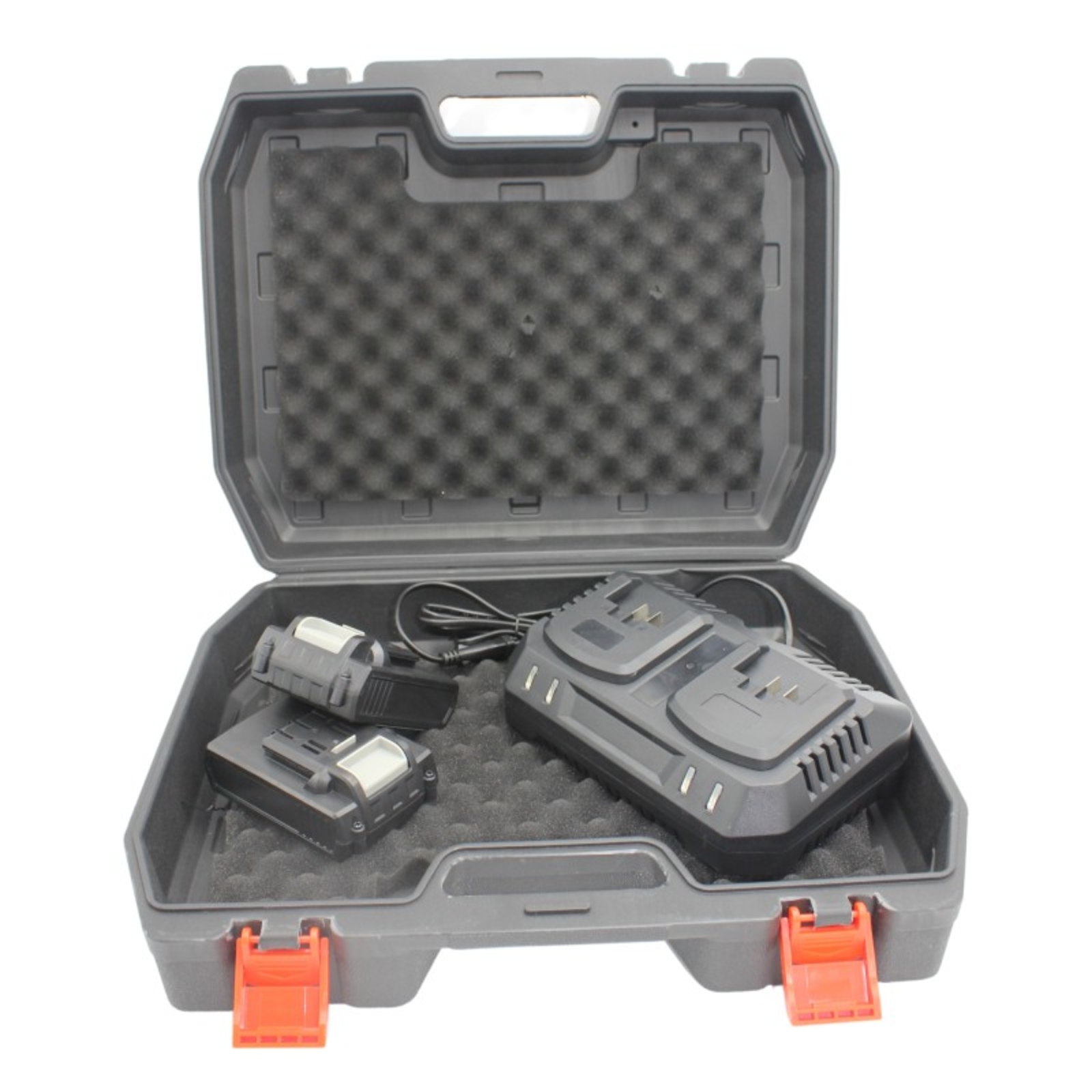 Pack 2 batteries 18V - 2 AH + chargeur double EDMA - 536840