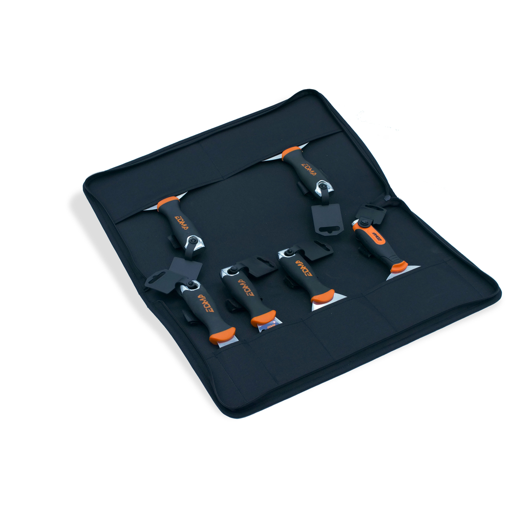 LOT SACOCHE COUTEAUX À ENDUIRE - EDMA - 610160