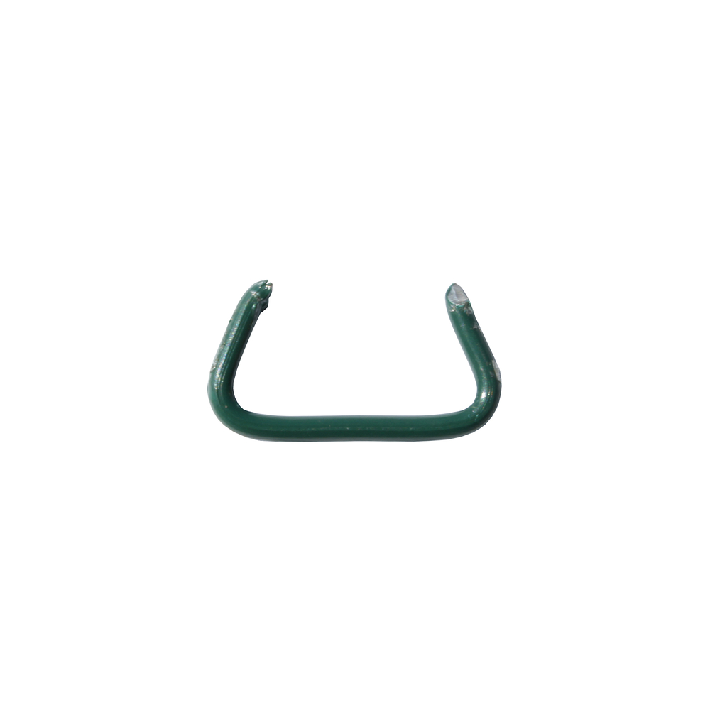 AGRAFE DELTA 22 - Galva plastifié vert x 1000 pcs - EDMA - 900463
