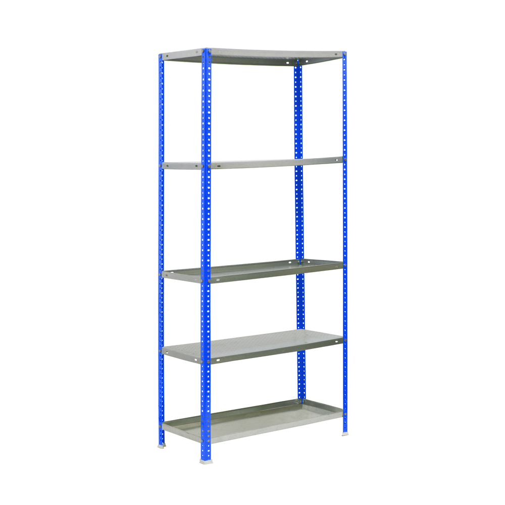 Étagère de jardin - 1800x900x400 - 5 niveaux Bleu - SIMON RACK - 8425437063039