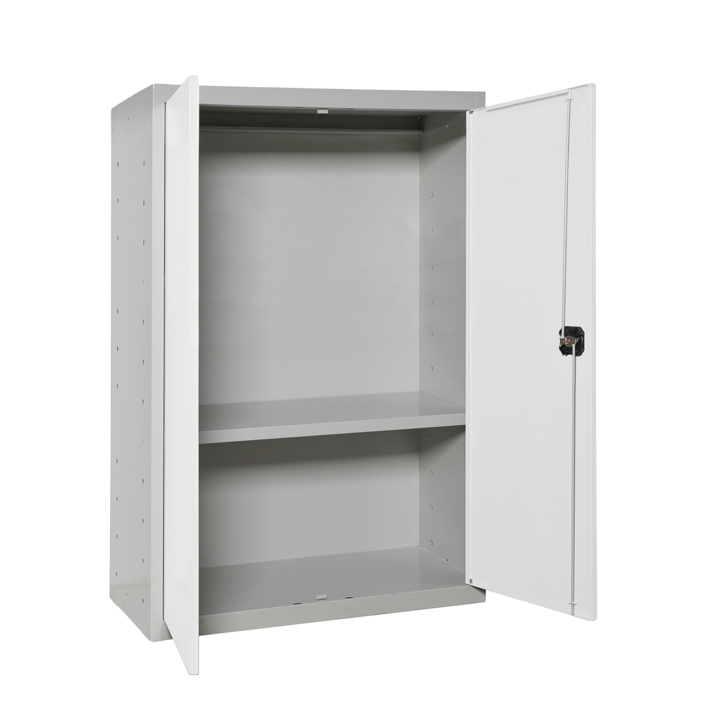 Vestiaire métallique monté 900x800x400 - 1 niveau Gris - SIMON RACK - 8425437079313