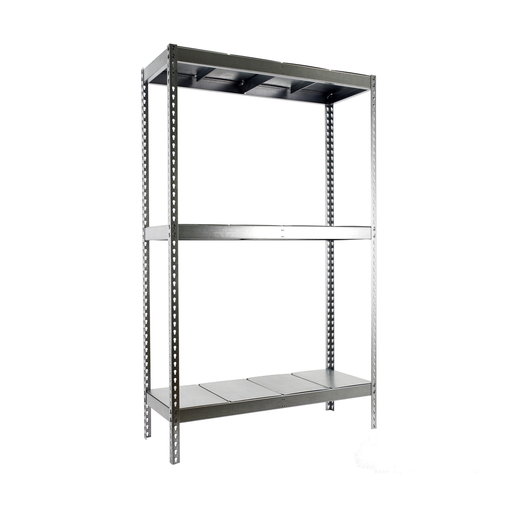 Étagère charge moyenne 500 à 600kg - 2000x2100x450 - 3 niveaux Galvanisé - SIMON RACK - 8425437081798