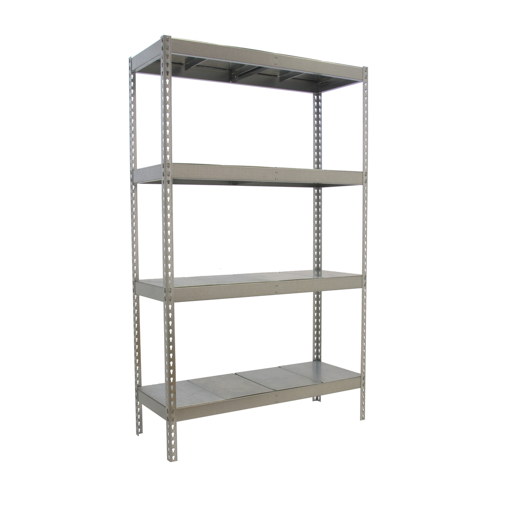 Étagère charge moyenne 500 à 600kg - 2000x2100x750 - 4 niveaux Galvanisé - SIMON RACK - 8425437081910