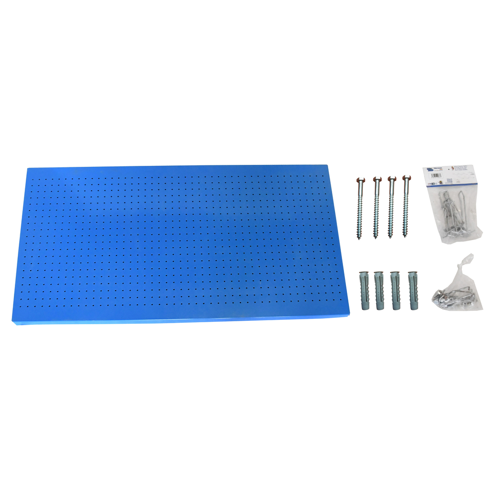 Panneau perforé pour rangement  - 600x1200x35 -  Bleu - SIMON RACK - 8425437082238