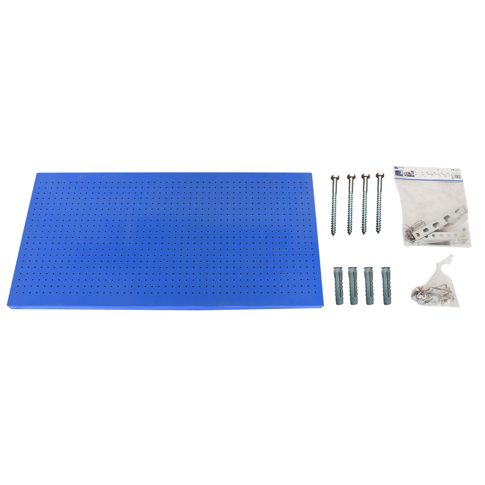 Panneau perforé pour rangement  - 600x1500x35 -  Bleu - SIMON RACK - 8425437082290