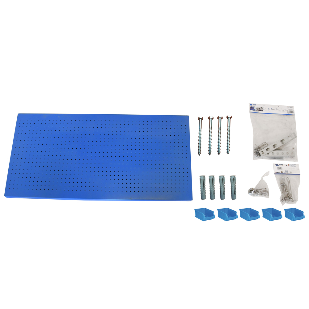 Panneau perforé pour rangement  - 600x1500x35 -  Bleu - SIMON RACK - 8425437082306