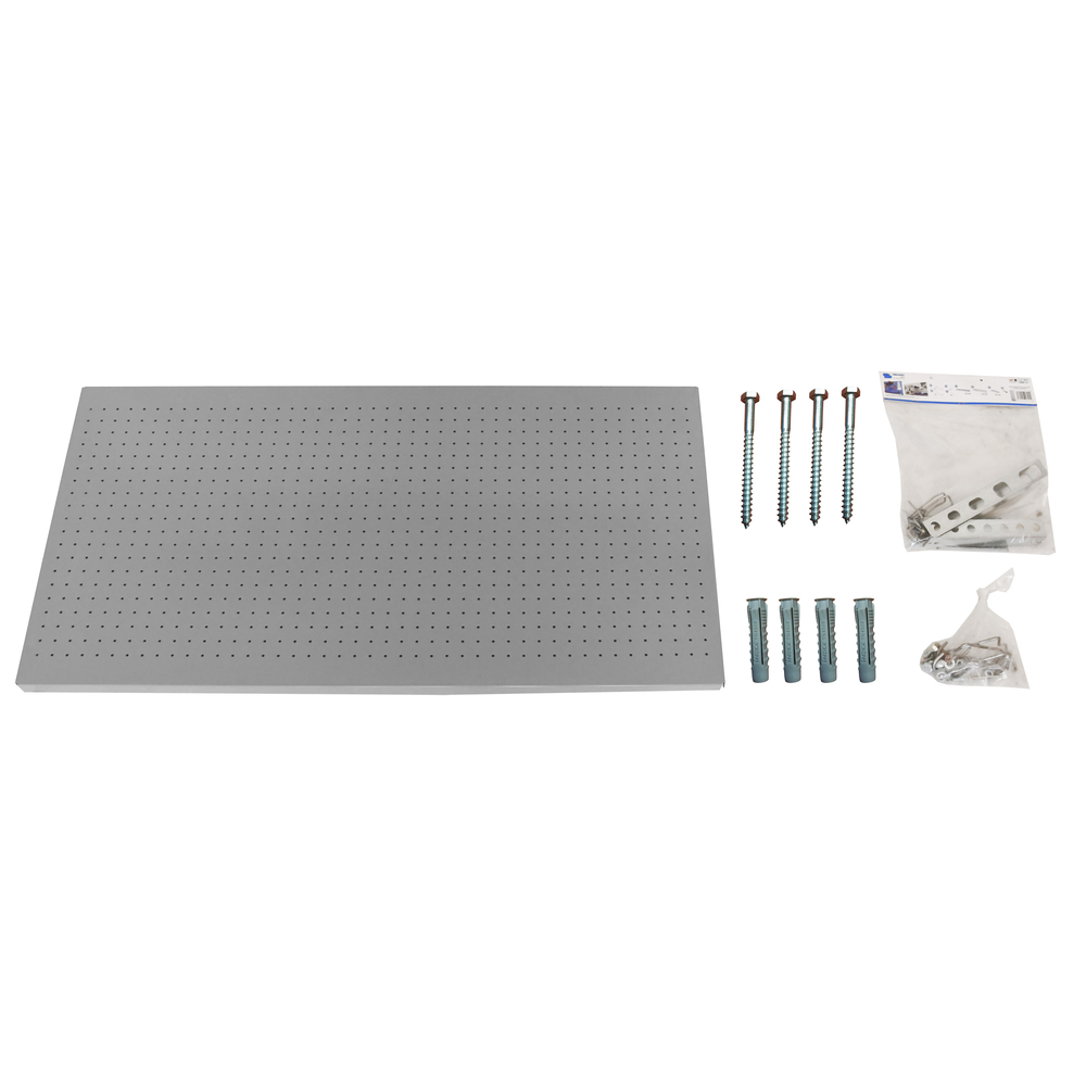 Panneau perforé pour rangement  - 600x1200x35 -  Gris - SIMON RACK - 8425437082382