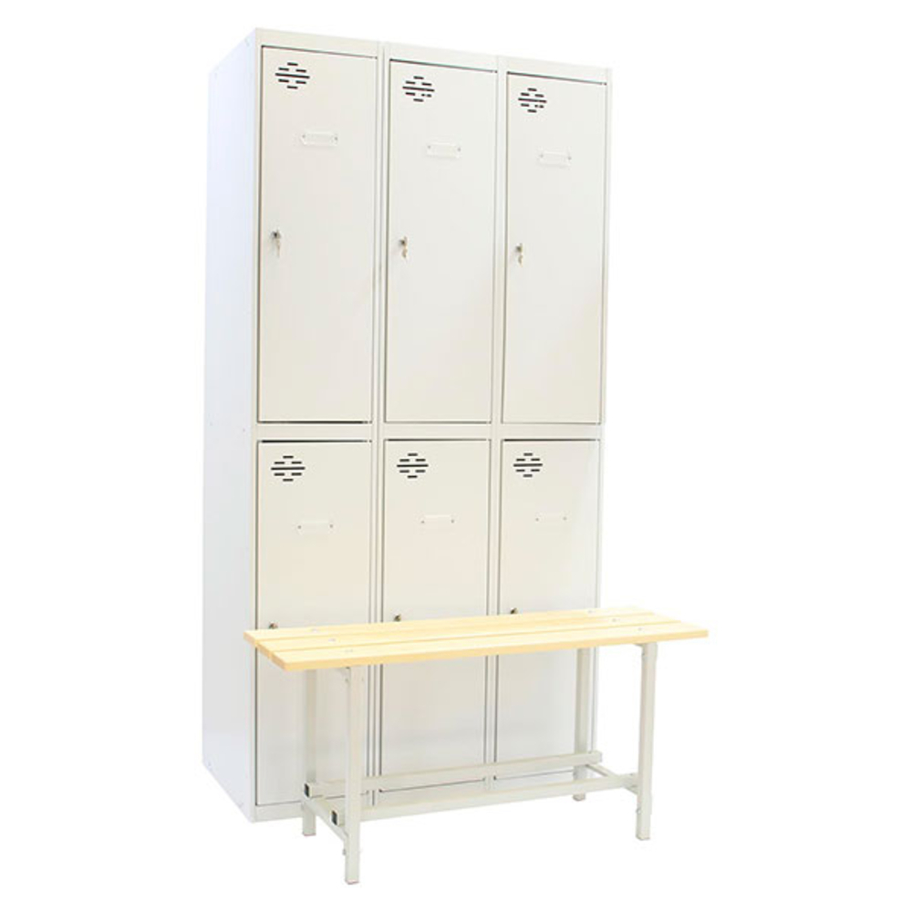 Vestiaire métallique 1800x1000x720 - Gris - SIMON RACK - 8425437082986