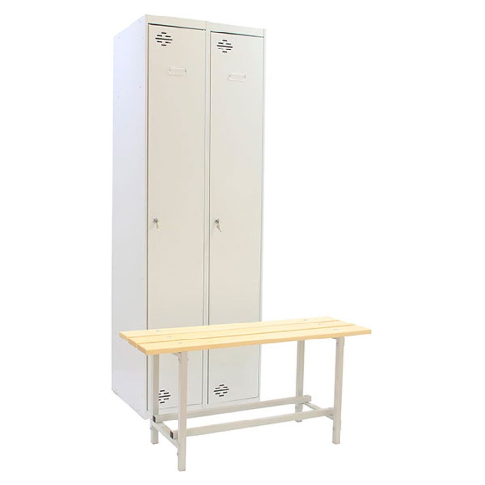 Vestiaire métallique 1800x1000x720 - Gris - SIMON RACK - 8425437083082