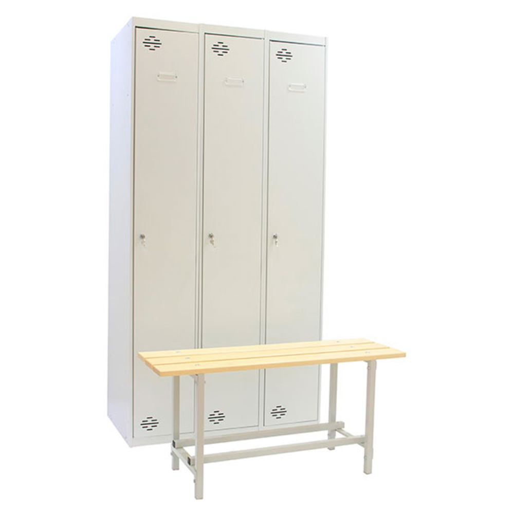 Vestiaire métallique 1800x1000x620 - Gris - SIMON RACK - 8425437083099