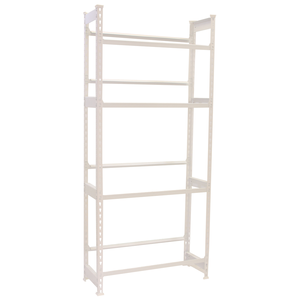 Rayonnage léger tri de bouteille sans vis 2000x800x300 - 4 niveaux Blanc - SIMON RACK - 8425437087875