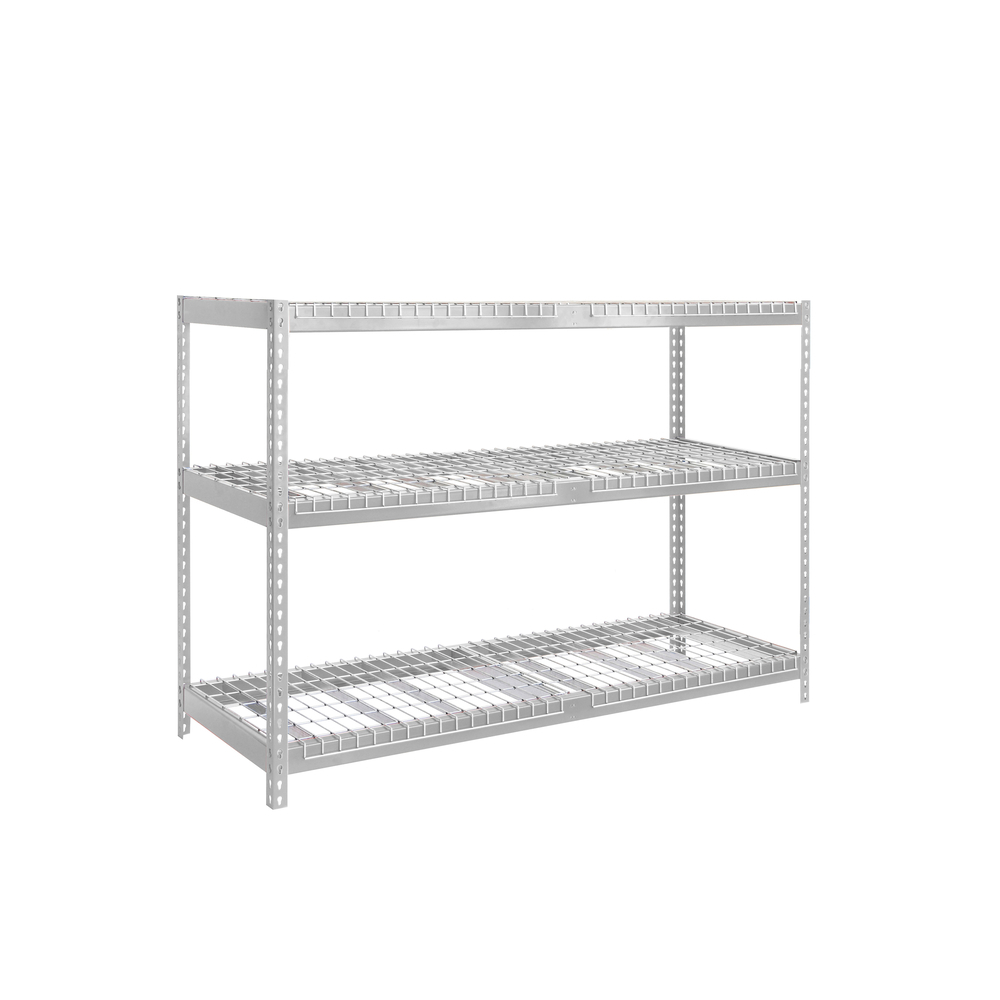 Étagère charge moyenne 400kg - 2000x1800x600 - 3 niveaux Galvanisé - SIMON RACK - 8425437089855