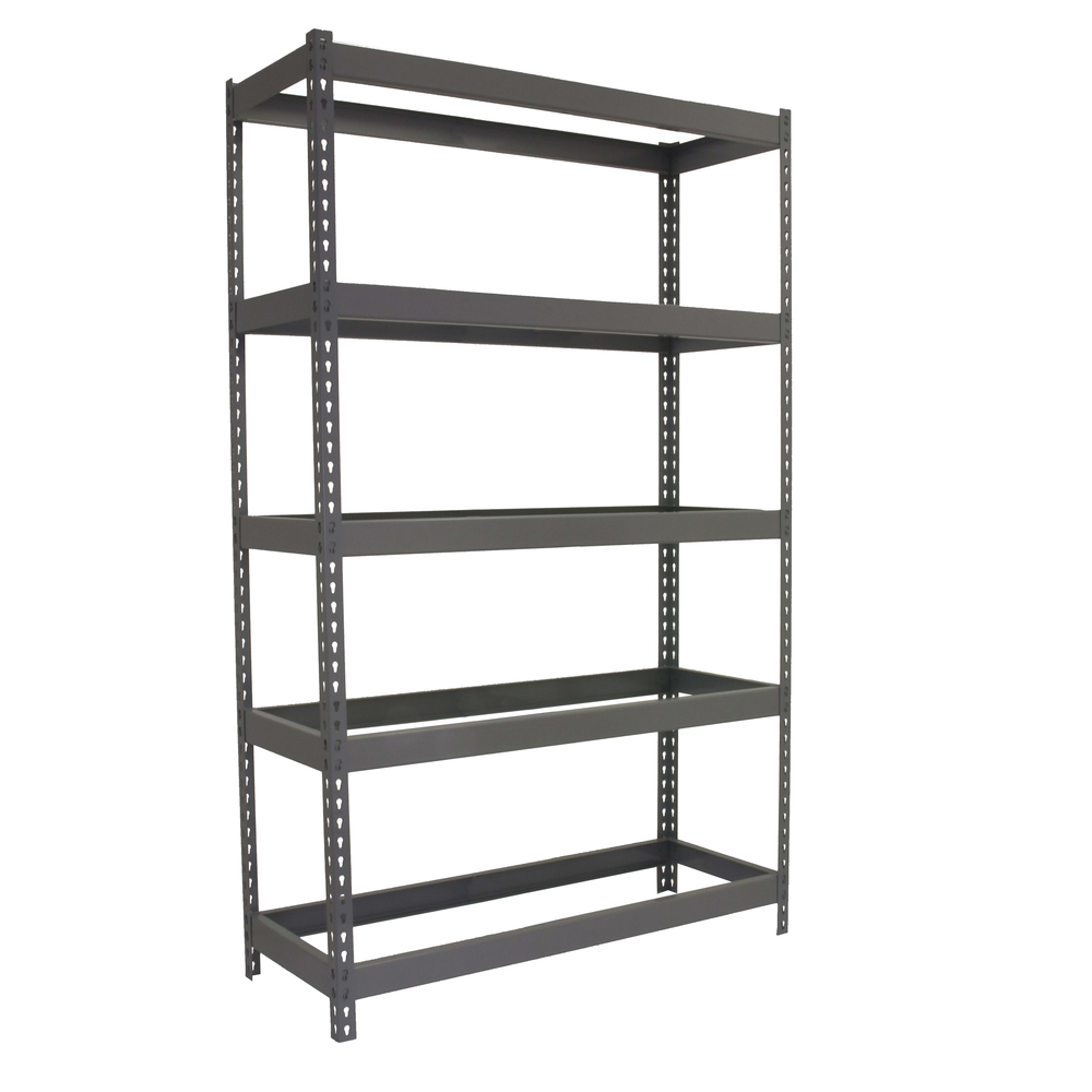 Étagère charge moyenne 400kg - 2000x1200x750 - 5 niveaux Gris - SIMON RACK - 8425437091681