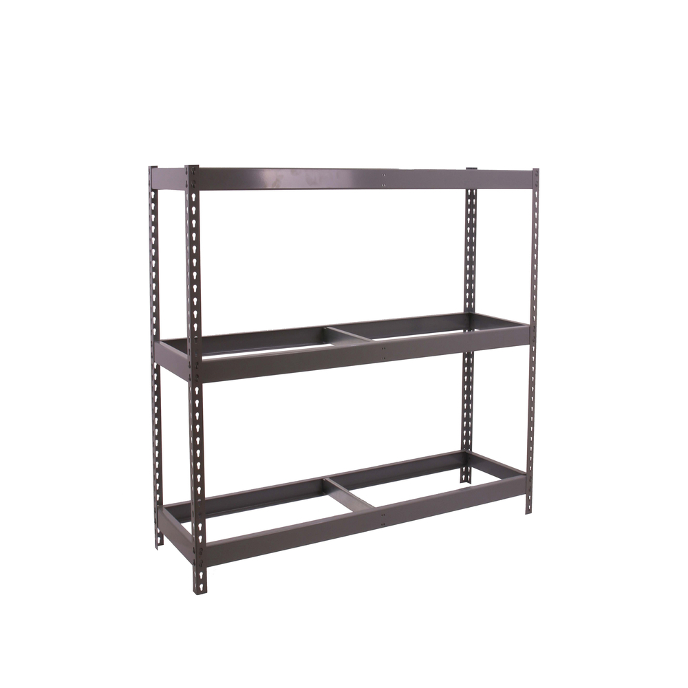 Étagère charge moyenne 500 à 600kg - 2000x2100x750 - 3 niveaux Gris - SIMON RACK - 8425437092022