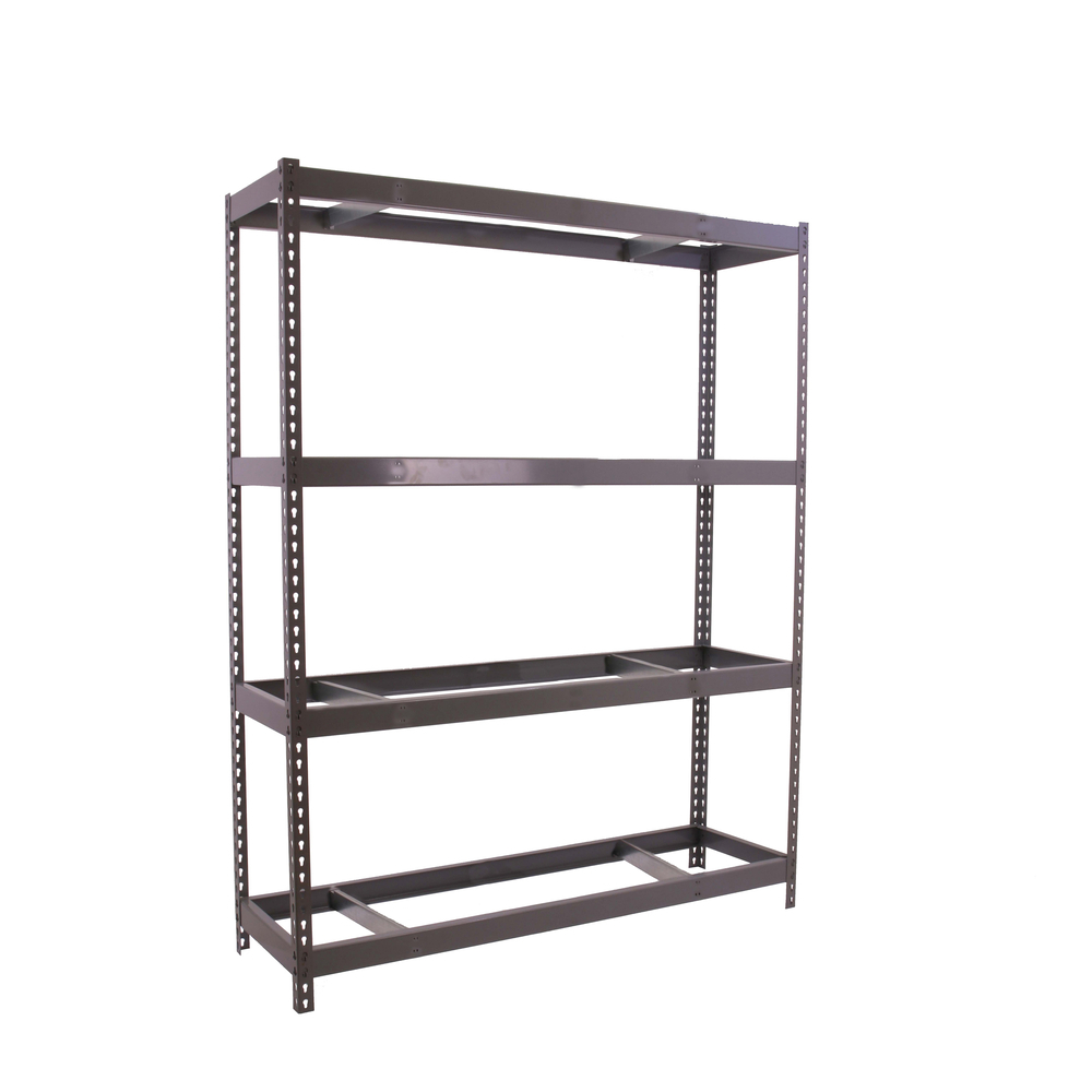 Étagère charge moyenne 500 à 600kg - 2000x2400x750 - 4 niveaux Gris - SIMON RACK - 8425437092107