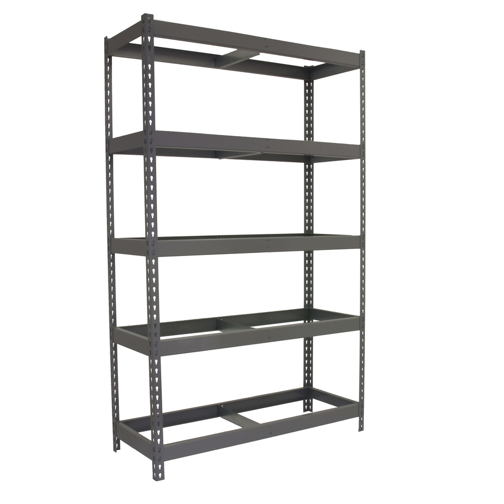 Étagère charge moyenne 500 à 600kg - 2000x1800x750 - 5 niveaux Gris - SIMON RACK - 8425437092121