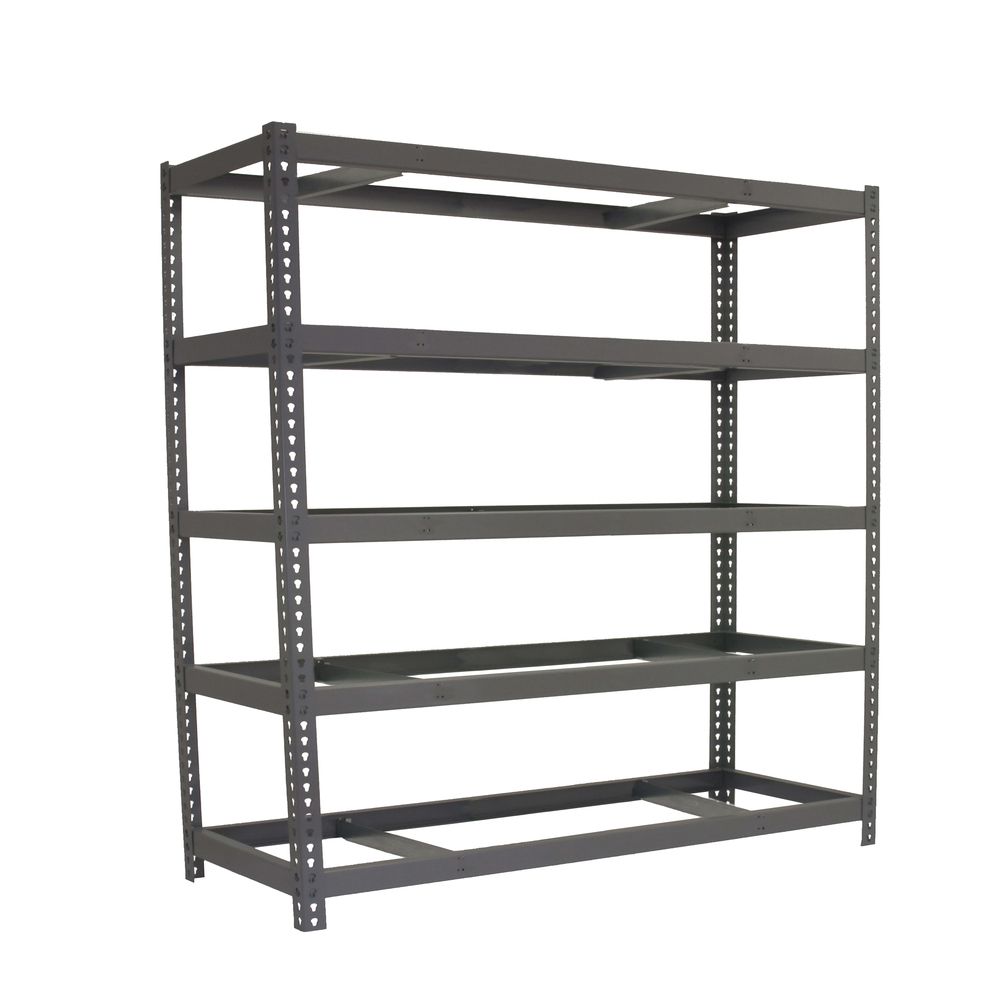 Étagère charge moyenne 500 à 600kg - 2000x2400x750 - 5 niveaux Gris - SIMON RACK - 8425437092176