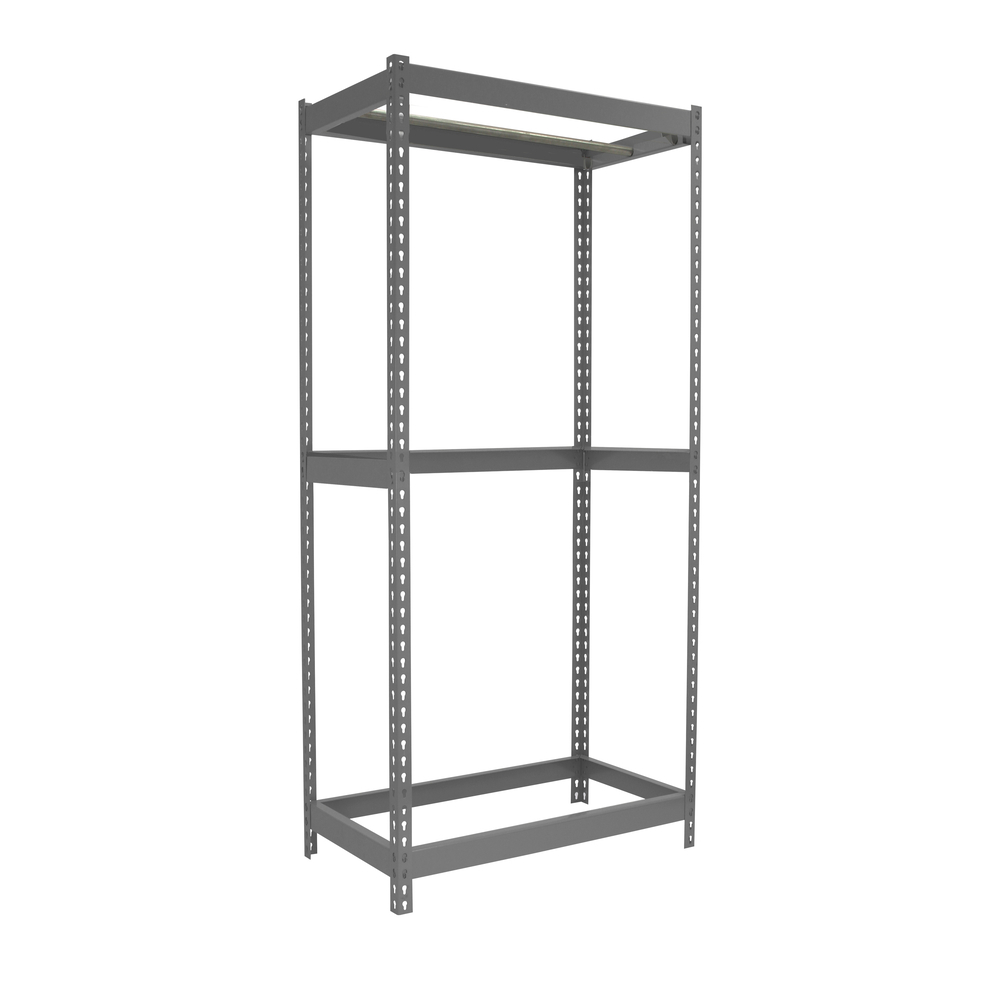 Rayonnage pour vêtements 1500x1500x600 - 1 niveau Gris - SIMON RACK - 8425437093104