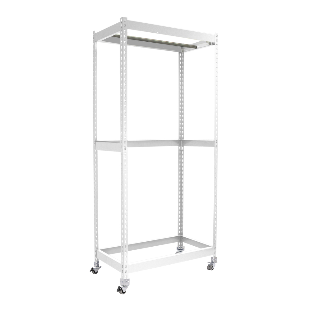Rayonnage pour vêtements 1575x900x600 - 1 niveau Blanc - SIMON RACK - 8425437093340
