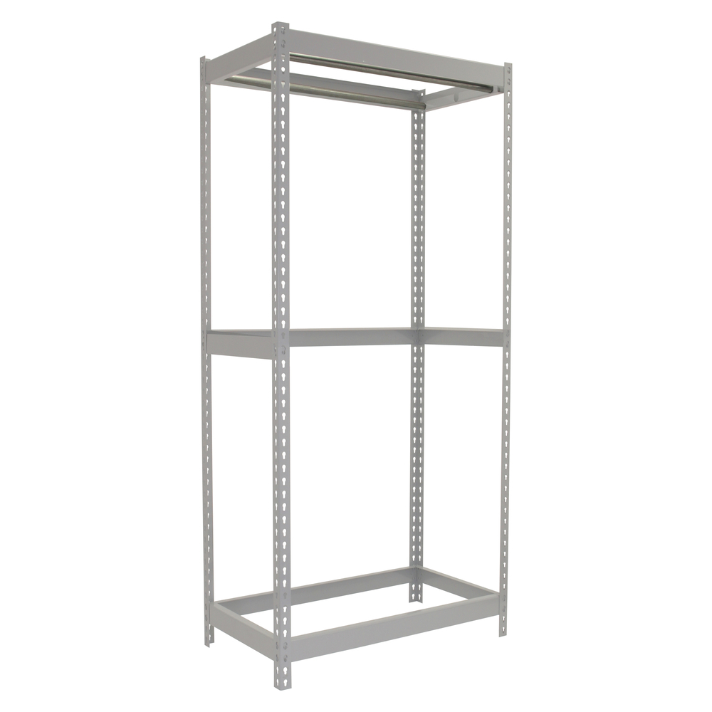 Rayonnage pour vêtements 2500x1500x600 - 1 niveau Blanc - SIMON RACK - 8425437093623