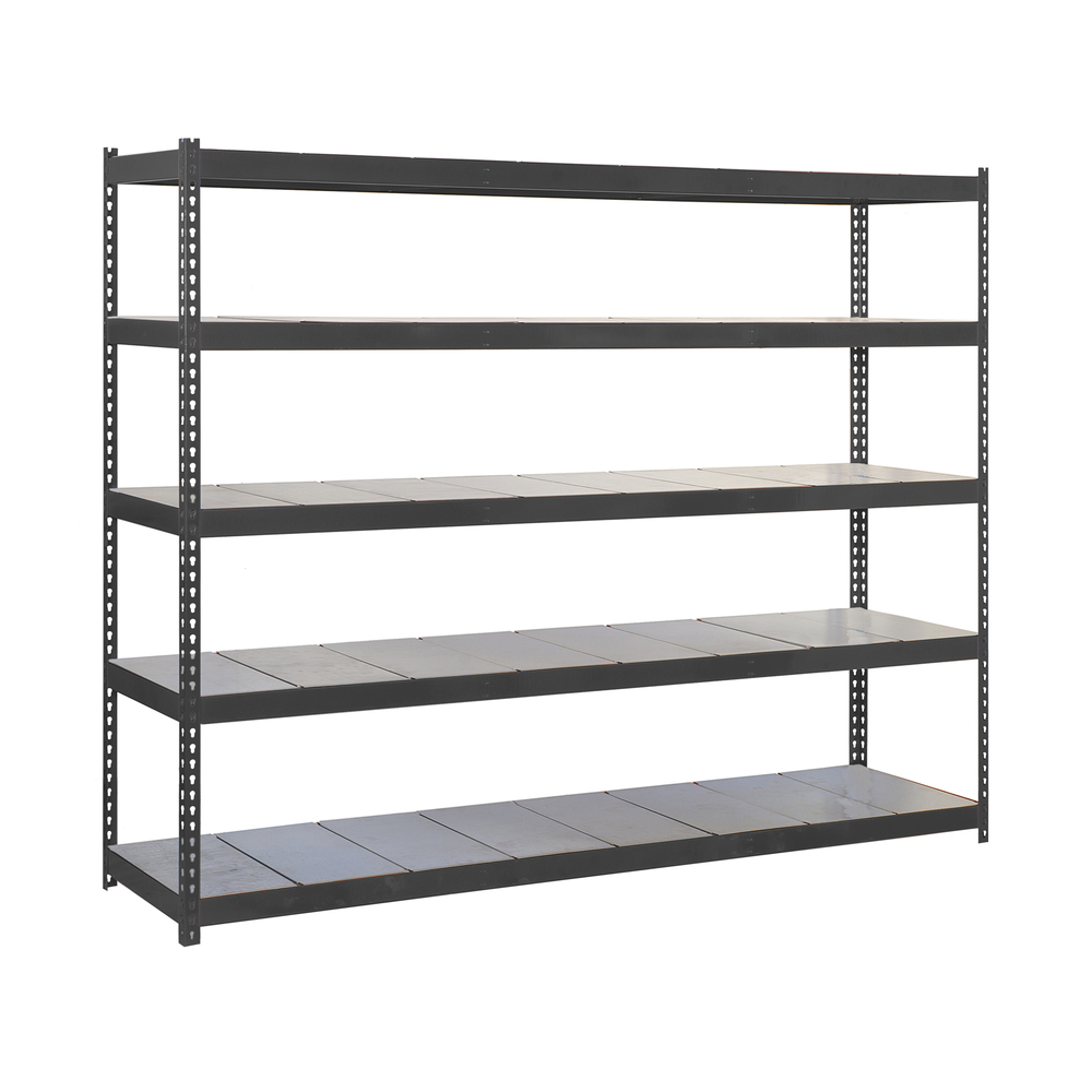 Étagère charge moyenne 400kg - 2000x1200x750 - 5 niveaux Anthracite - SIMON RACK - 8425437103285