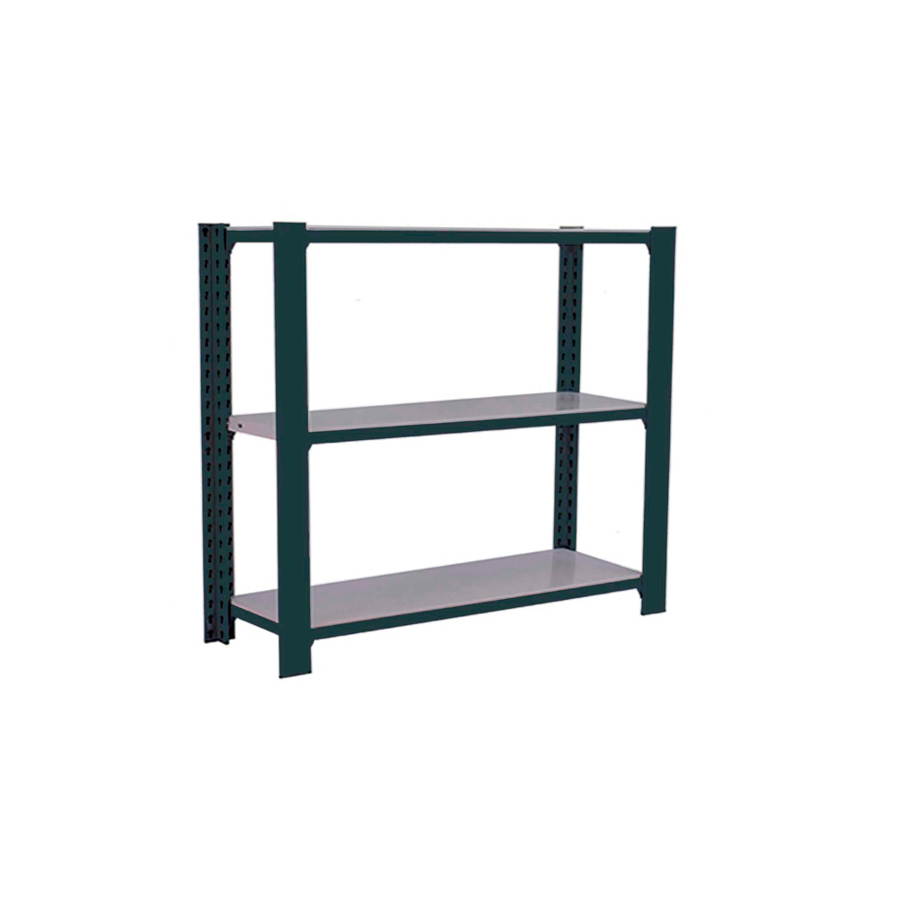 Rayonnage de bureau charge légère sans vis 1000x900x300 - 3 niveaux Anthracite - SIMON RACK - 8425437103377
