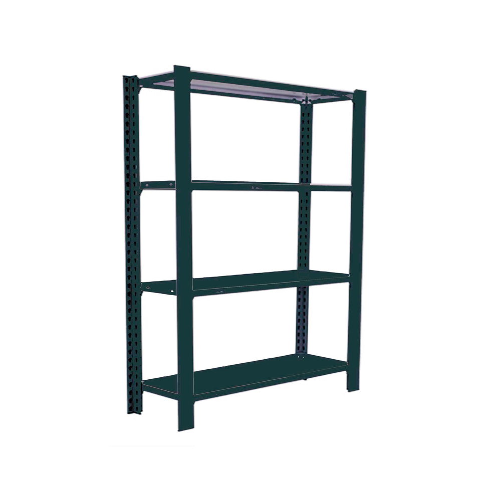 Rayonnage de bureau charge légère sans vis 1500x900x400 - 4 niveaux Anthracite - SIMON RACK - 8425437103452