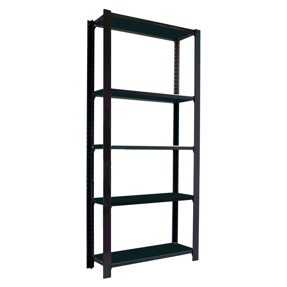 Rayonnage de bureau charge légère sans vis 2100x900x400 - 5 niveaux Anthracite - SIMON RACK - 8425437103513