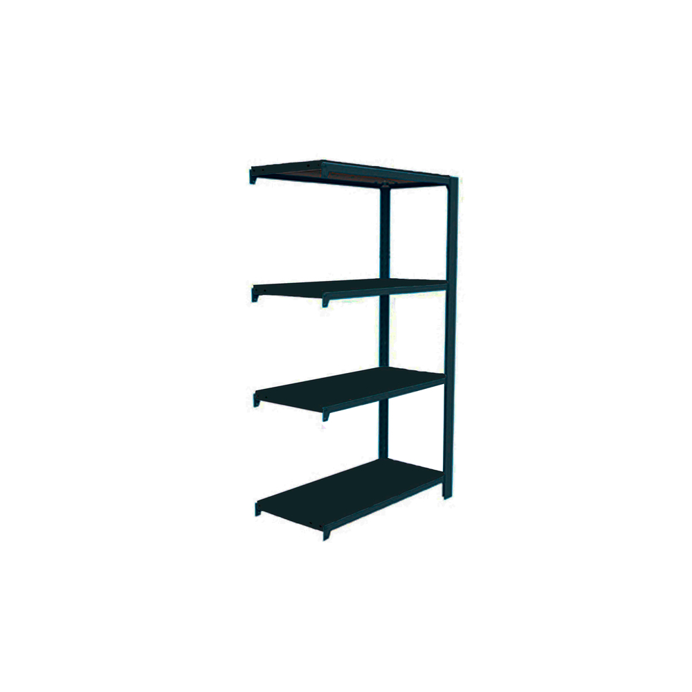 Rayonnage de bureau charge légère sans vis 1500x900x300 - 4 niveaux Anthracite - SIMON RACK - 8425437103605