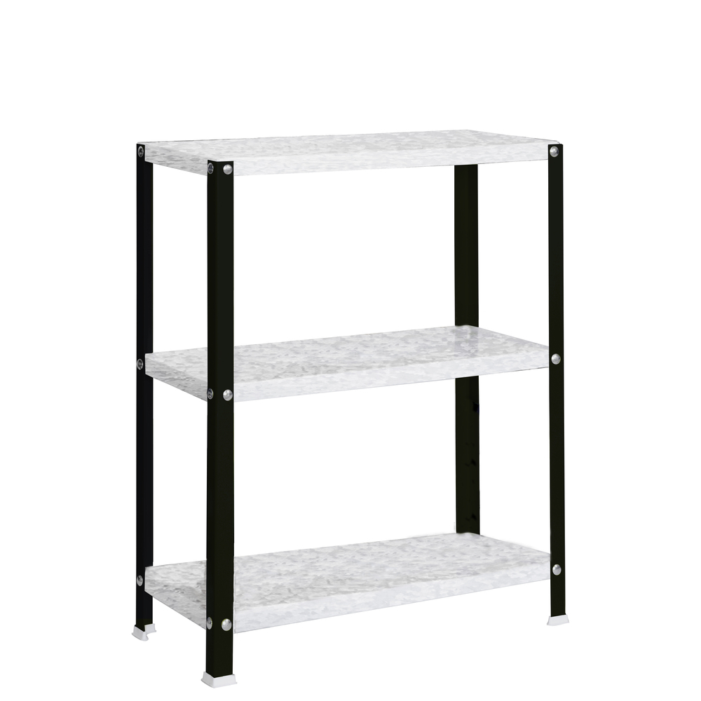 Rayonnage intérieur 900x800x300 - 3 niveaux Anthracite - SIMON RACK - 8425437104077