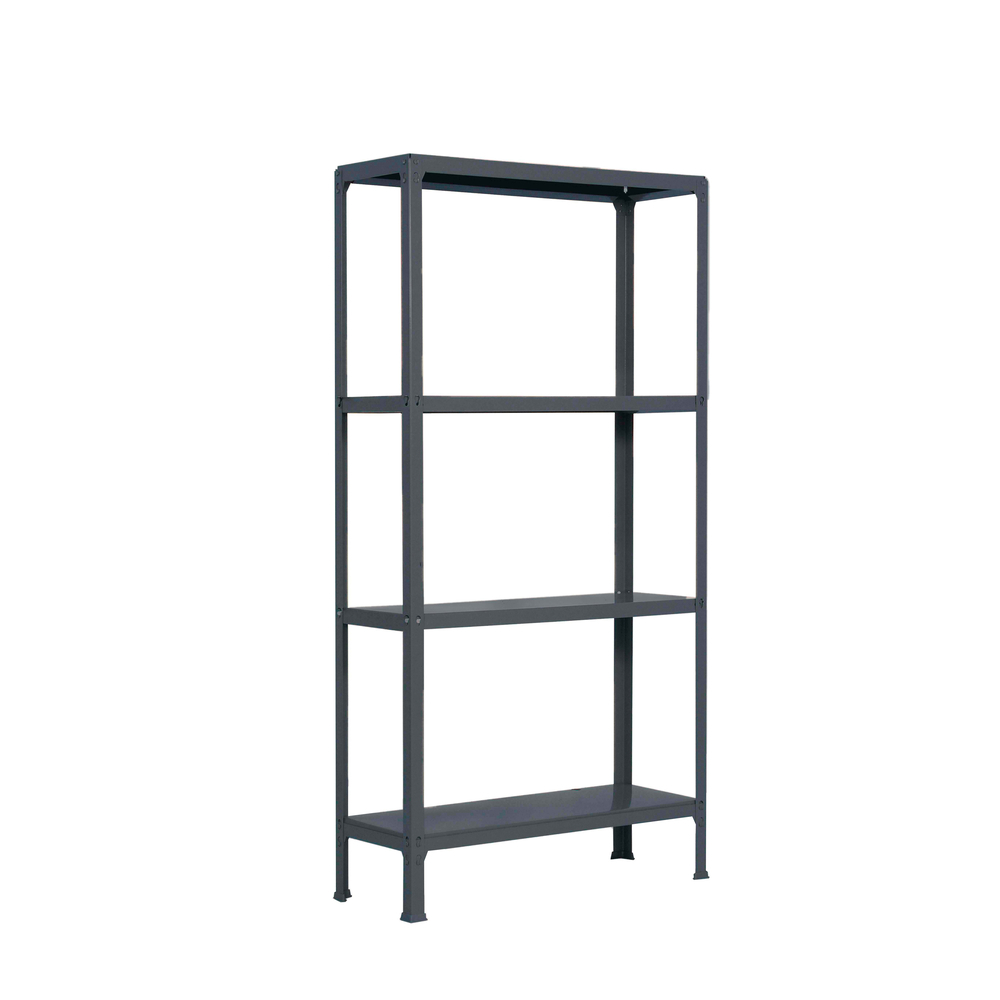 Rayonnage intérieur 1600x800x300 - 4 niveaux Anthracite - SIMON RACK - 8425437104275