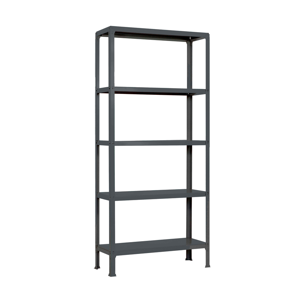 Rayonnage intérieur 1800x1000x300 - 5 niveaux Anthracite - SIMON RACK - 8425437104305