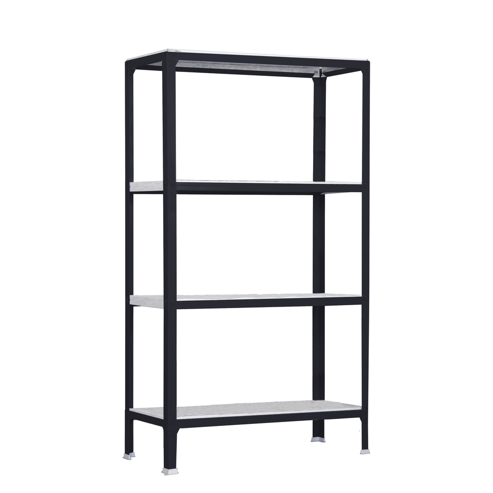 Rayonnage intérieur 1600x800x300 - 4 niveaux Anthracite - SIMON RACK - 8425437104398