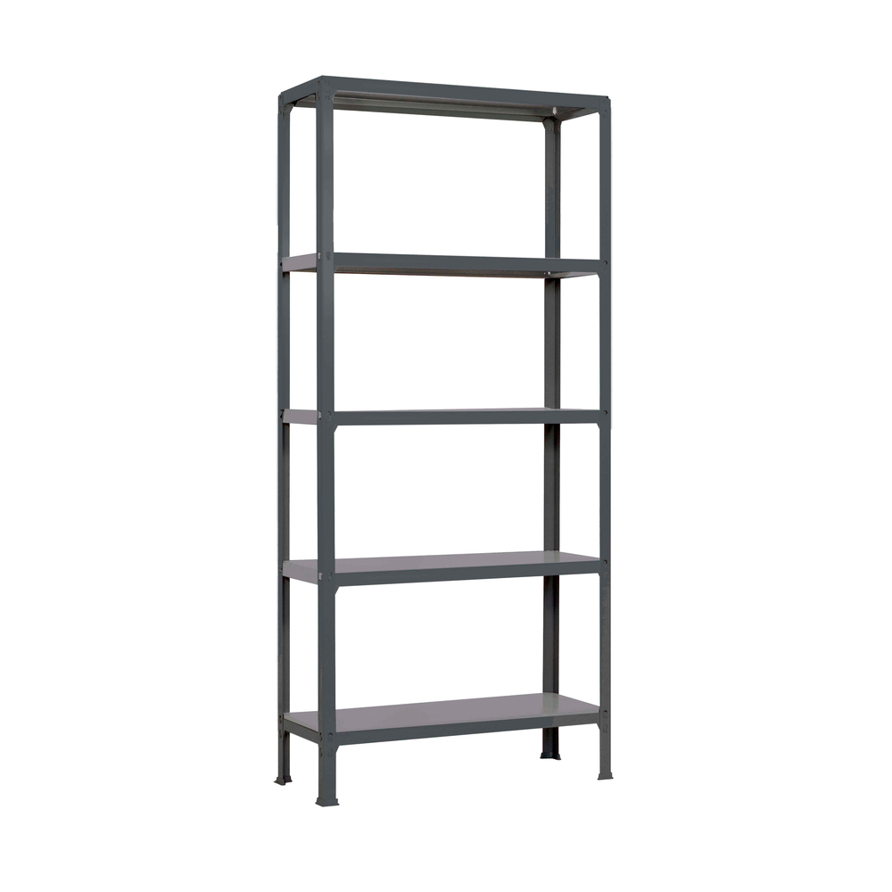 Rayonnage intérieur 1800x800x300 - 5 niveaux Anthracite - SIMON RACK - 8425437104411