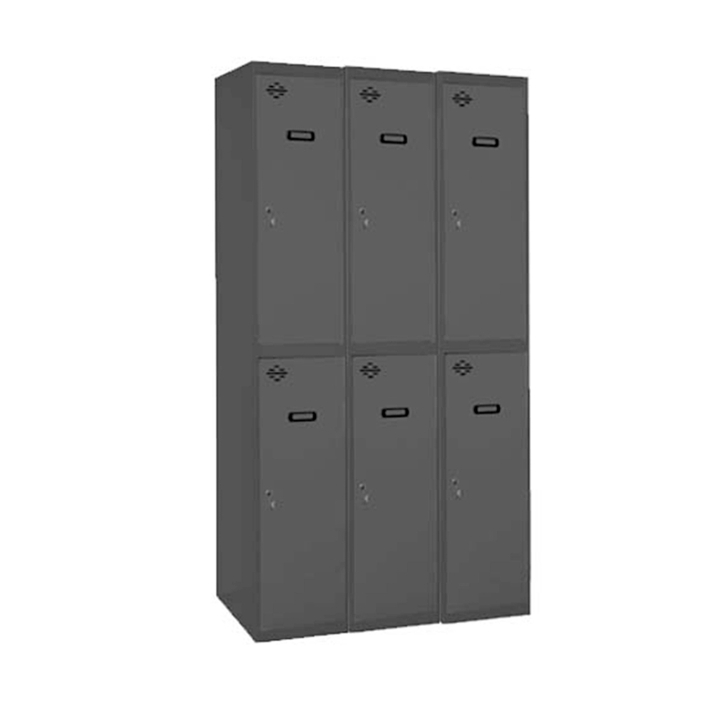 Vestiaire métallique monté 1800x1200x500 - Anthracite - SIMON RACK - 8425437104688