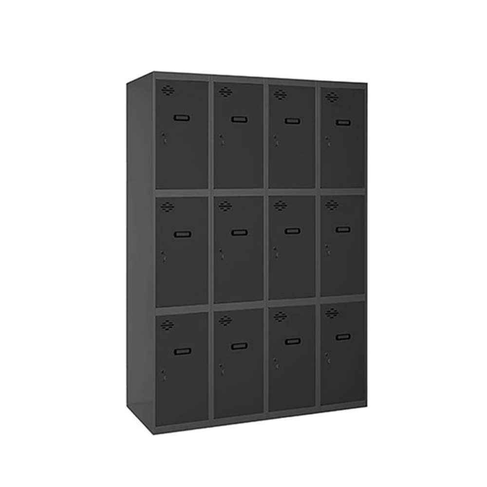 Vestiaire métallique monté 1800x1200x500 - Anthracite - SIMON RACK - 8425437104725