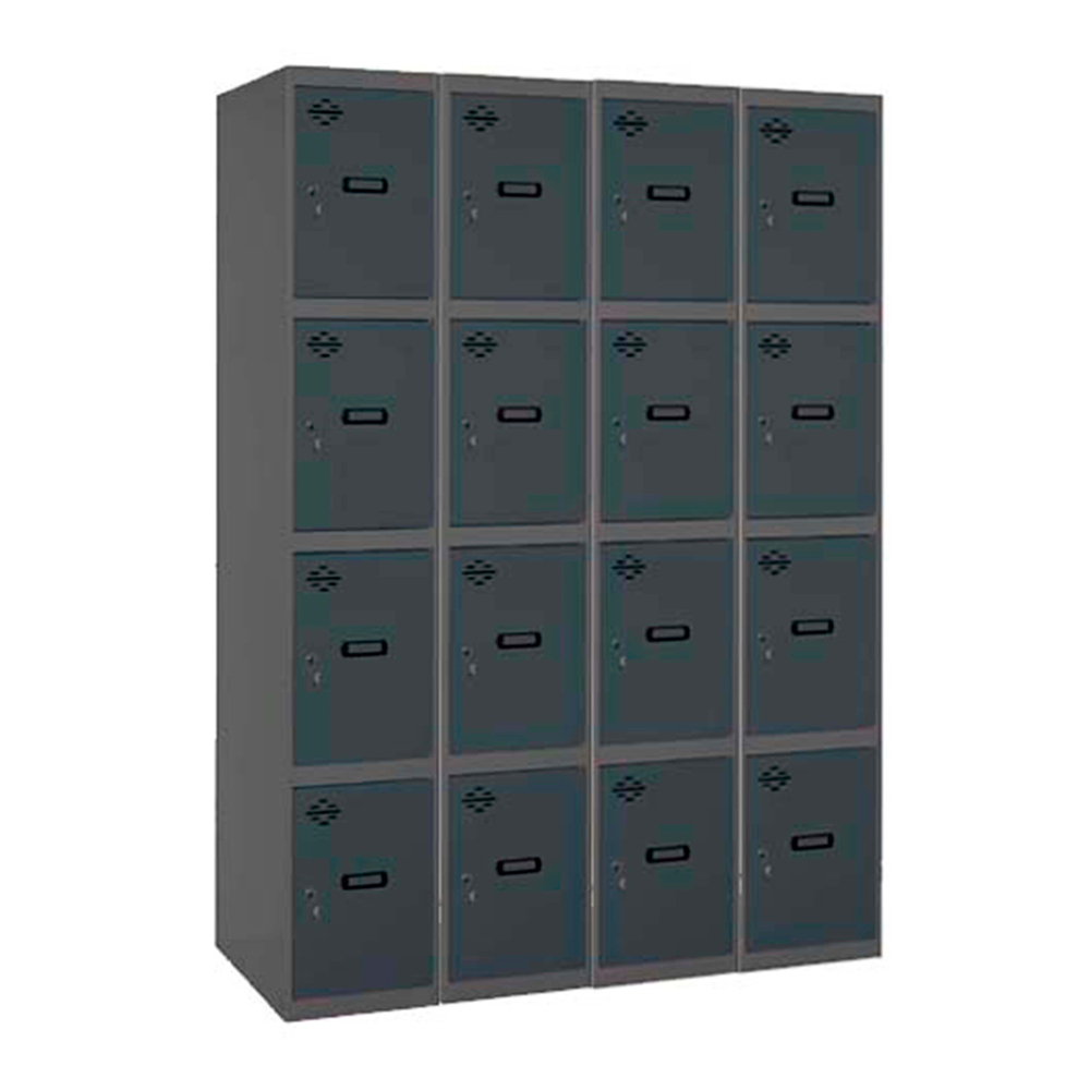 Vestiaire métallique monté 1800x1200x500 - Anthracite - SIMON RACK - 8425437104794