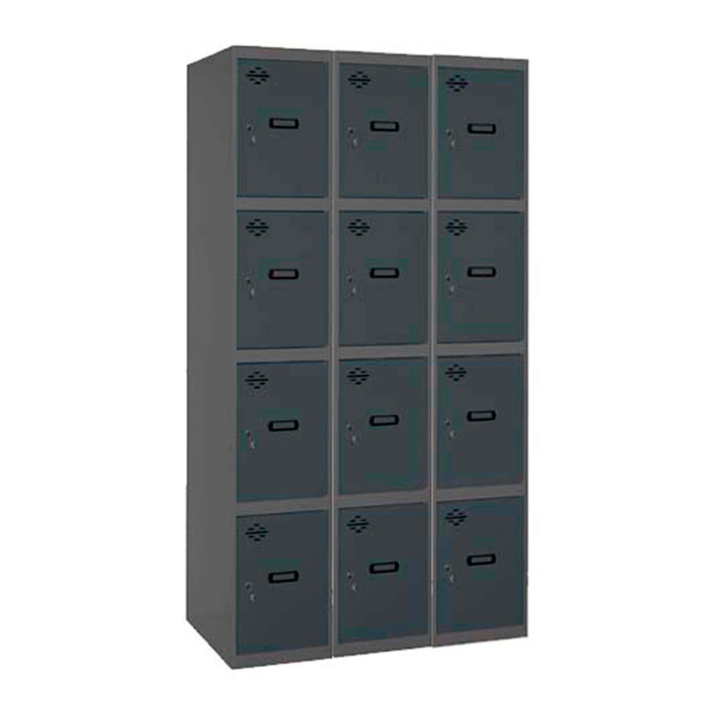 Vestiaire métallique monté 1800x1200x500 - Anthracite - SIMON RACK - 8425437104824