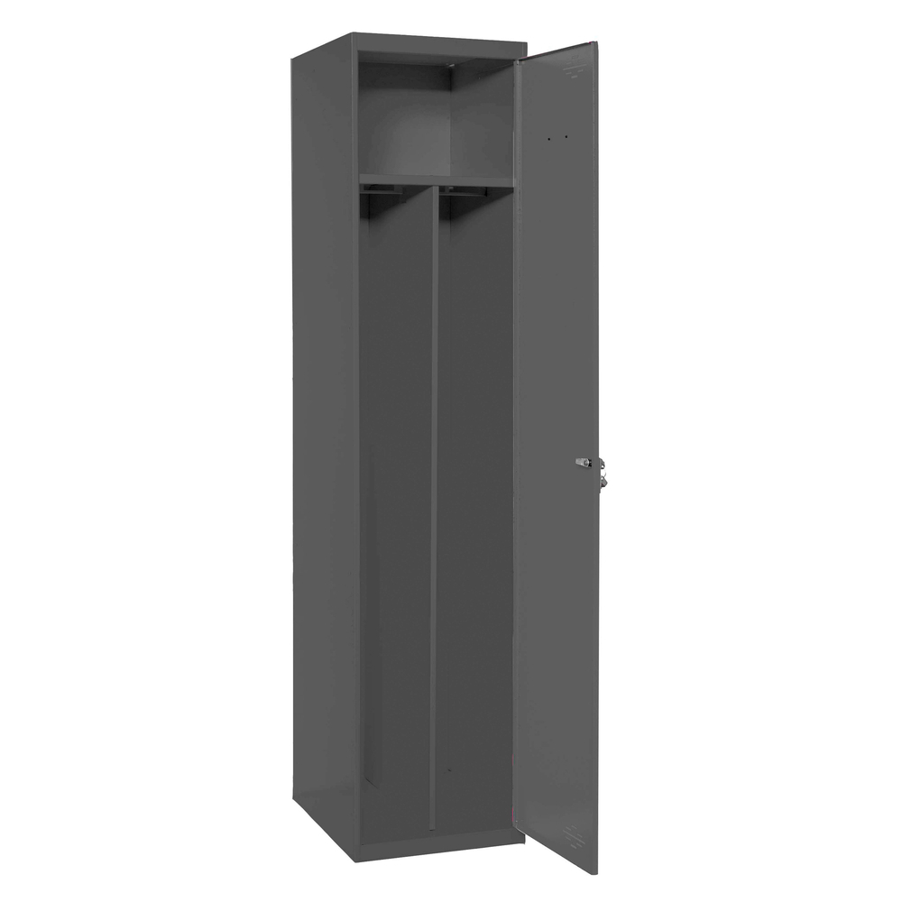 Vestiaire métallique monté 1800x400x500 - 1 niveau Anthracite - SIMON RACK - 8425437104909