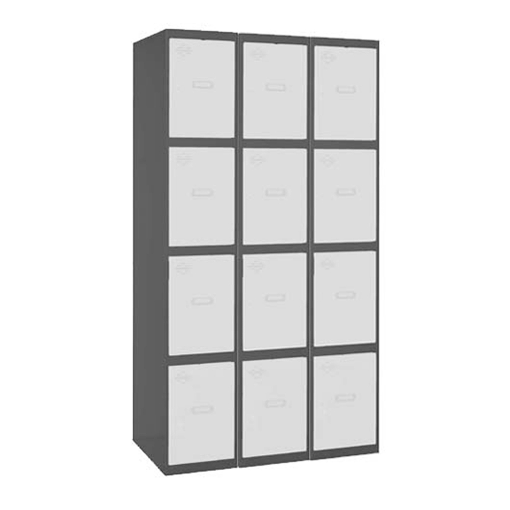 Vestiaire métallique monté 1800x900x500 - Bleu - SIMON RACK - 8425437105555